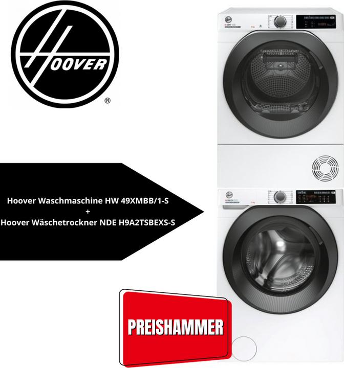 Actual product image Hoover HW 49XMBB/1-S (9 kg, Left)