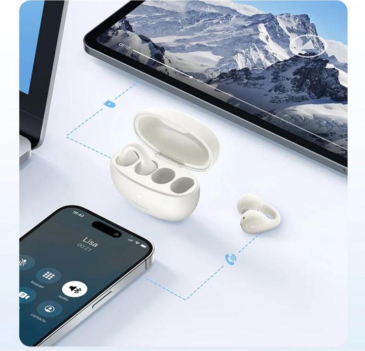 Produktbild Baseus AirGo AS01, Weiss (Kabellos)
