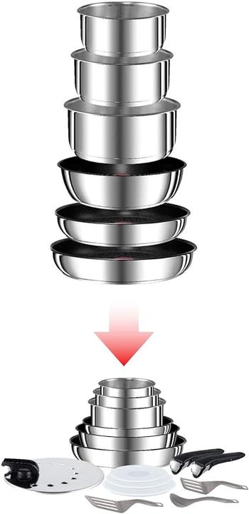 Actual product image Tefal Ingenio Preférence Set (16 cm, Pan set + pot set)