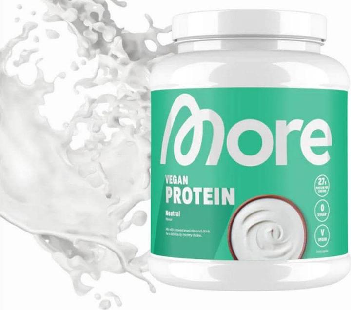 Actual product image More Nutrition Total Vegan Protein (600G can) (Neutral, 1 pcs., 600 g)