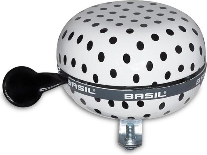 Basil Big Bell Polkadot (weiss, schwarz)