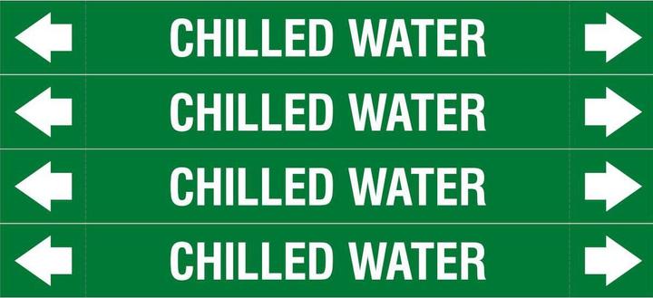 Brady ASME - Rohrmarkierer - Chilled Water