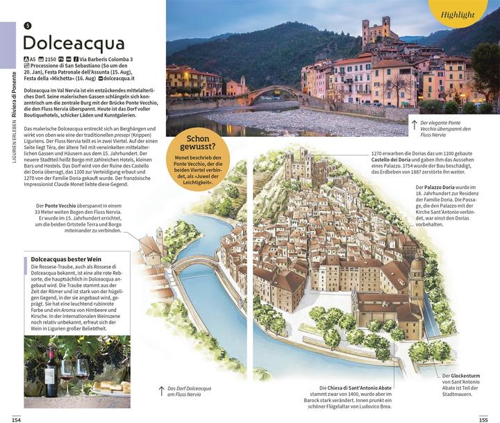 Actual product image DK Vis a Vis Ligurien,Genua&Cinque 0 (German, DK Verlag Travel, 2024)