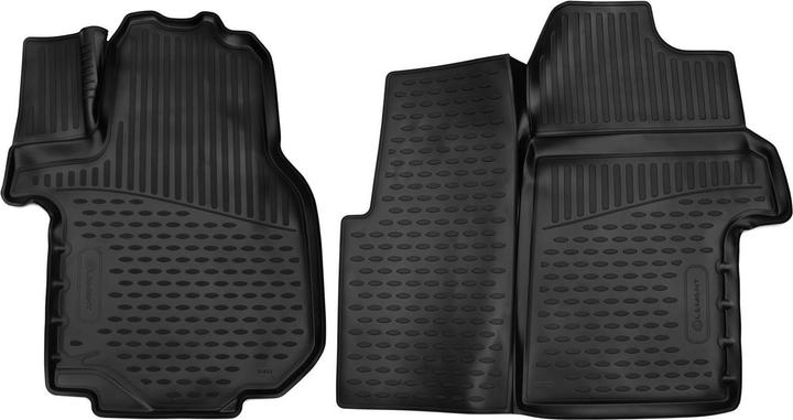 Actual product image Sixtol 3D Rubber mats VOLKSWAGEN Crafter, 2017->, panel van, Europe, 2 pcs.