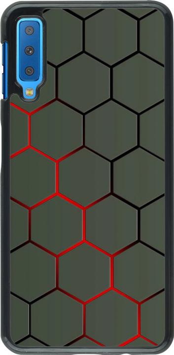 Image du produit PhoneLook Coque Geometric Line red (Samsung Galaxy A7)
