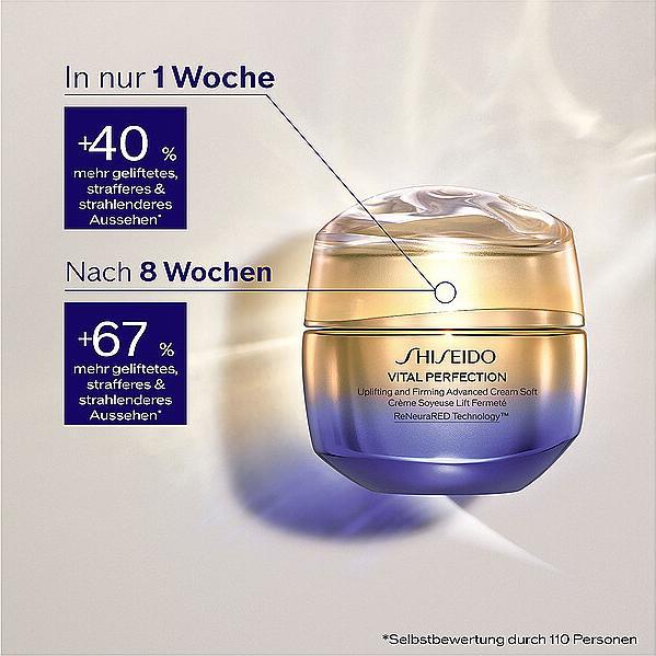 Produktbild Shiseido VITAL PERFECTION Uplifting and Firming Advanced Cream Refill (50 ml, 24h Creme)