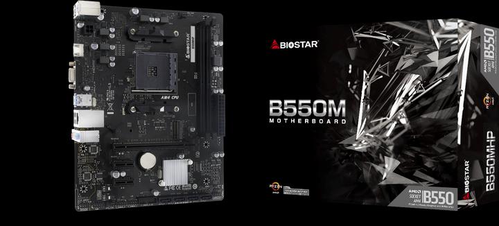 Productafbeelding Biostar B550MHP (AM4, AMD B550, mATX)