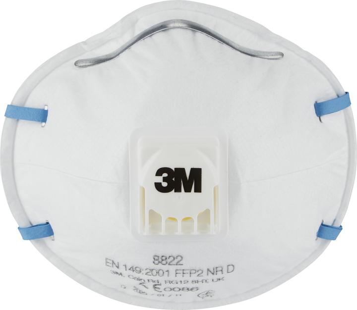 Produktbild 3M Atemschutzmaske 8822 (FFP2, 10 x)