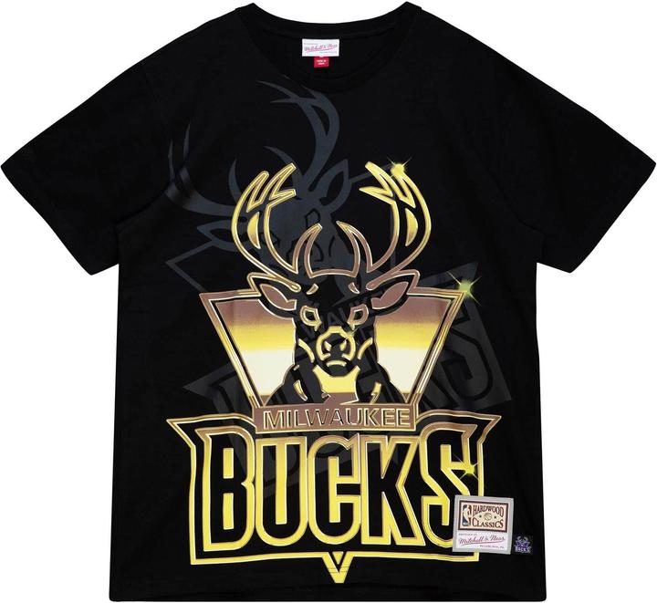 Mitchell & Ness Shirt - BIG FACE 4.0 Milwaukee Bucks - L (L)