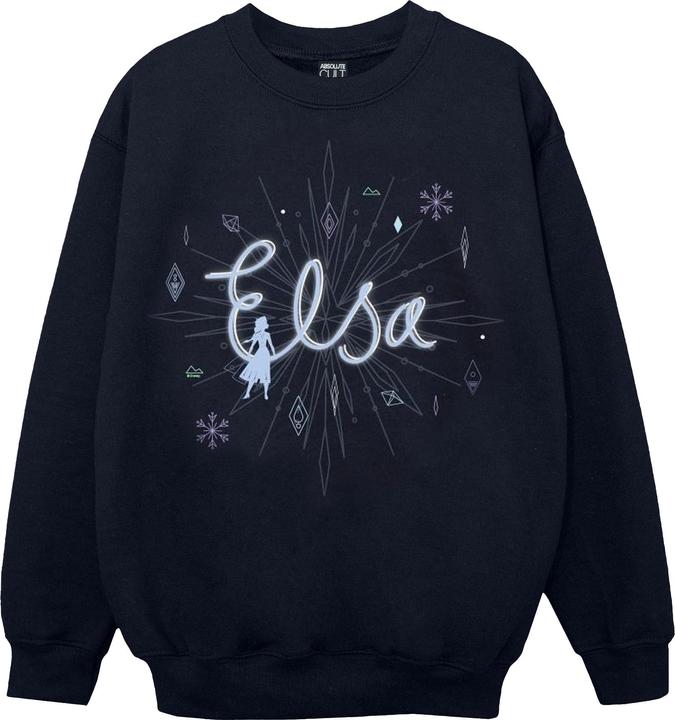 Disney Frozen 2 Elsa Snowflake Sweatshirt Jungen