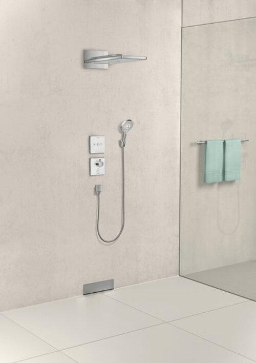 Produktbild hansgrohe Rainmaker Select 580 3jet Kopfbrause : Farbe - Weiss/Chrom (3 Strahlarten, 20 l/min)