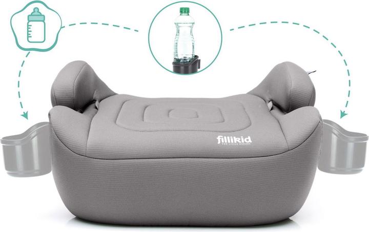 Actual product image Fillikid Flip Deluxe car booster seat (Booster seat, ECE R129/i-Size Standard)