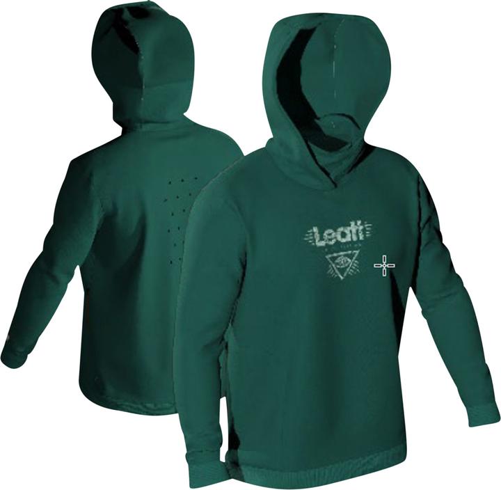 Actual product image Leatt MTB Gravity 3.0 Hoodie teal L (L)