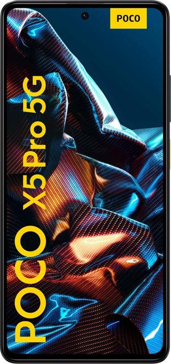 Image du produit Xiaomi Poco X5 Pro (256 Go, Jaune, 6.67", Double SIM, 108 Mpx, 5G)