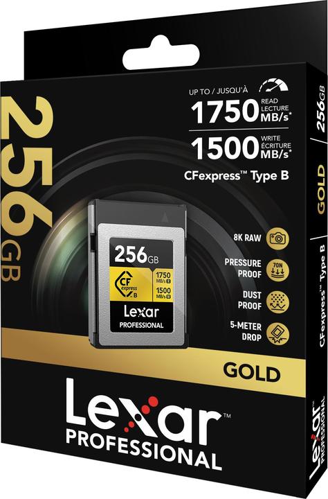 Immagine prodotto Lexar Serie Oro (256 GB, CFexpress tipo B)