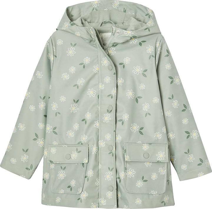 Actual product image Vertbaudet Mädchen Regenjacke mit Kapuze und Print (122)