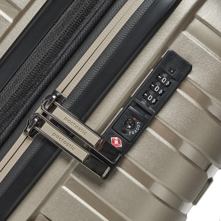 Immagine prodotto Pactastic Collezione 04 THE CABIN + 4 ruote Carrello cabina S 55 cm con piega elastica (40 l, Bagaglio a mano (fino a 50 litri))