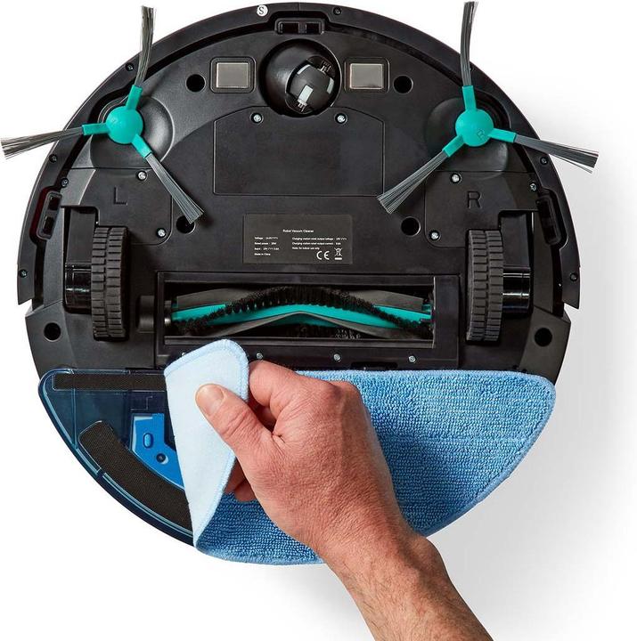 Actual product image Nedis WIFIVCL001CBK- Robotický Vysavač | Laserová navigace | Wi-Fi | Kapacita Sběrné Nádrže: 0.6 l (Vacuum mopping robot)