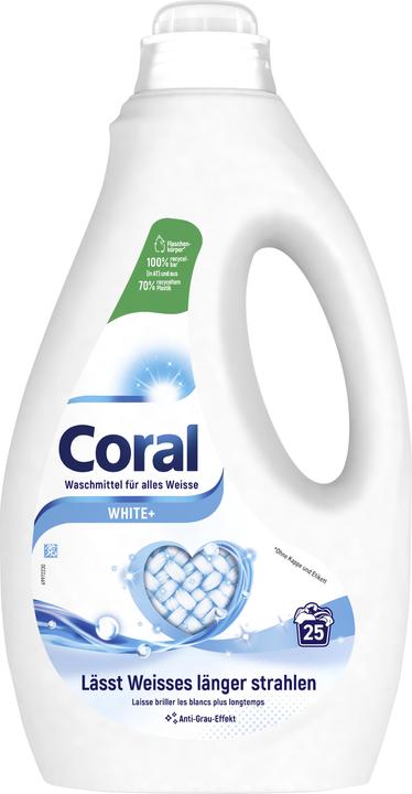 Produktbild Coral Optimal White (25 Waschgänge, Flüssig)