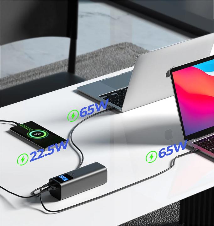 Produktbild Aukey Sprint X (27600 mAh, 140 W, 99.36 Wh)
