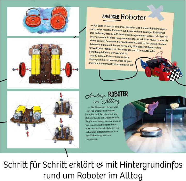 Image du produit Kosmos Boîte d'expérimentation Line-Follow-Robot