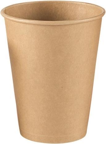 Produktbild Antalis Kaffeebecher Pappe ungebleicht 12oz heisse Tasse einzelne Wand 1000pcs/Kasten - (1000 pcs.)