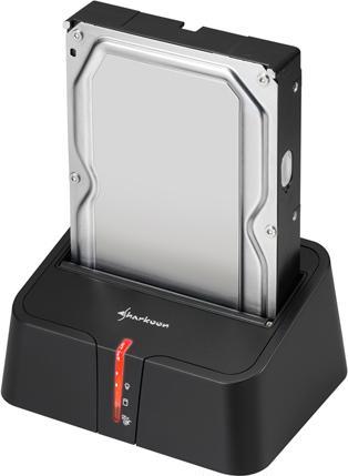 Actual product image Sharkoon QuickPort XT, black, incl. OTB function