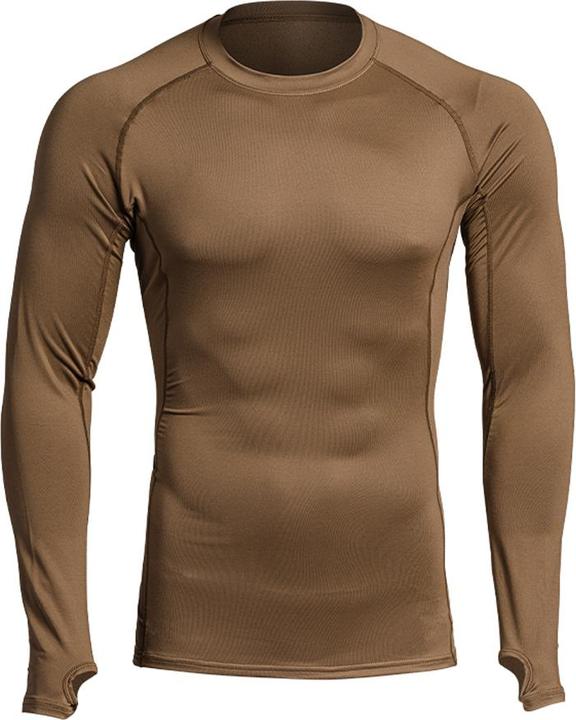 A10 Equipment Langarm Shirt THERMO PERFORMER -10°C/-20°C, tan (L)