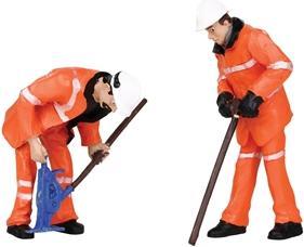 Produktbild Bachmann G-Scale Figur Gleisarbeiter