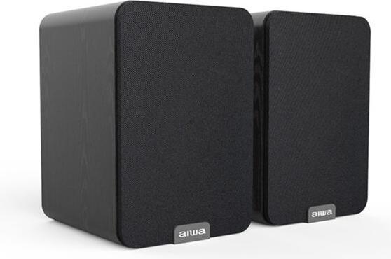 Actual product image Aiwa ASP-A200 Active Speaker Pair, black (1 pair, 25 W)