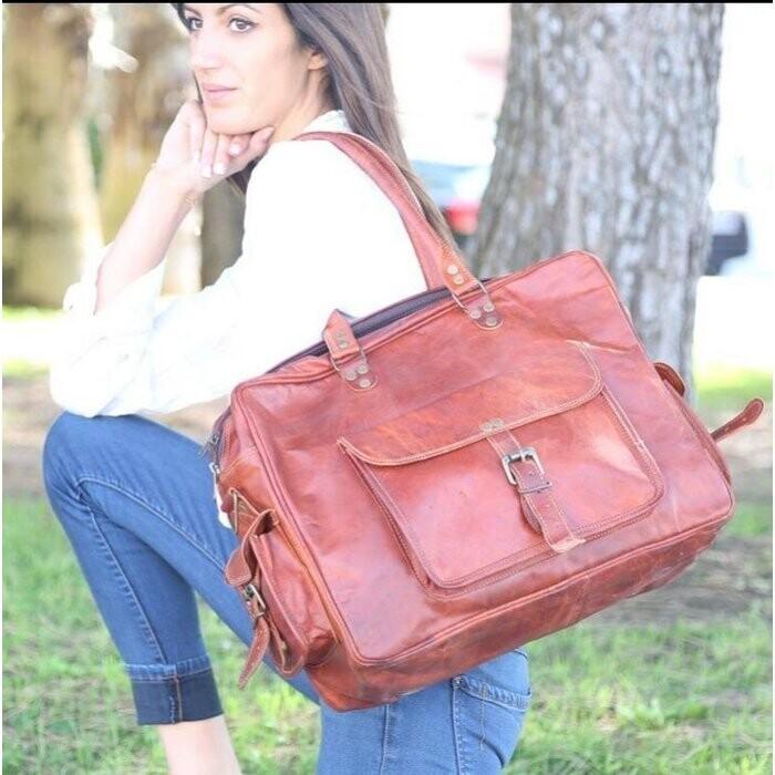Image du produit Saora Sac d'affaires/sac à main/shopper Nomade2 Cuir véritable