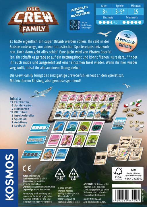 Produktbild Kosmos Die Crew Family (Deutsch)