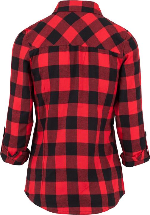 Produktbild Urban Classics Ladies Turnup Checked Flanell Shirt (XS)