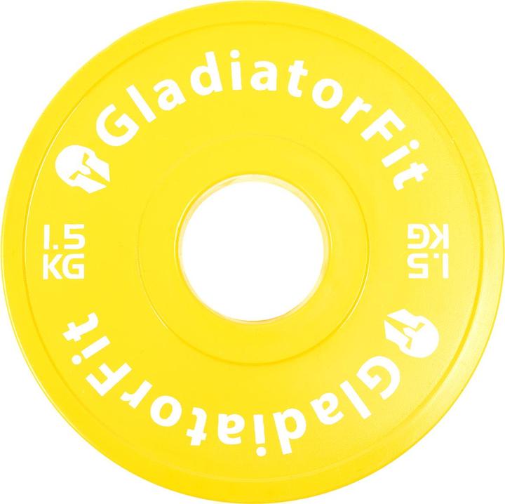 Actual product image Gladiatorfit Fractional weight disc (2 x 1.5 kg)
