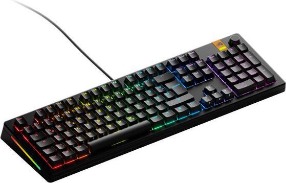 Actual product image Glorious GMMK 3 HE 100 % Custom Gaming Keyboard - Pre-Built, ISO (DE), Fox HE Switches, black (DE, Cable)