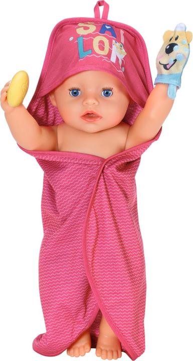 Produktbild Baby Born Bath Kapuzenhandtuch & Schwamm