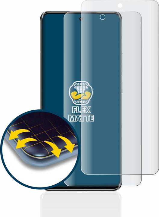Actual product image BROTECT Full-Cover Protector Matte (2 Piece, OPPO Reno 10)