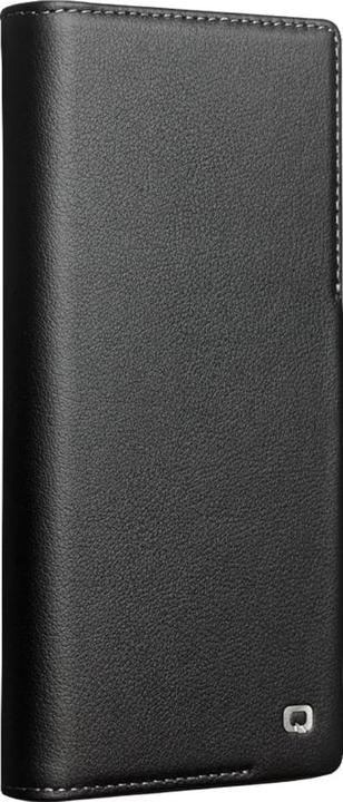 Actual product image QiAlino Flip matt cover with magnetic clasp Matt black (Samsung Galaxy S24 Ultra)