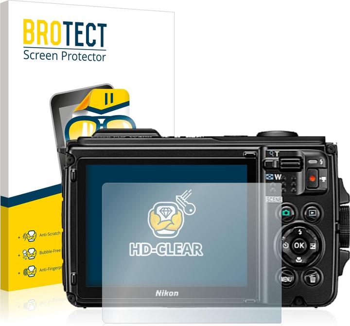BROTECT Screen Protector Clear (Screen protector, Coolpix W300)