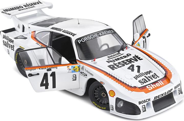 Immagine prodotto Solido 1:18 Porsche 935 K3 bianca #41