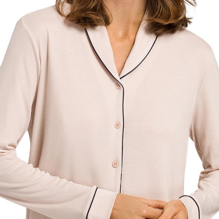 Produktbild Hanro Natural Comfort Pyjama - Langarm (L)