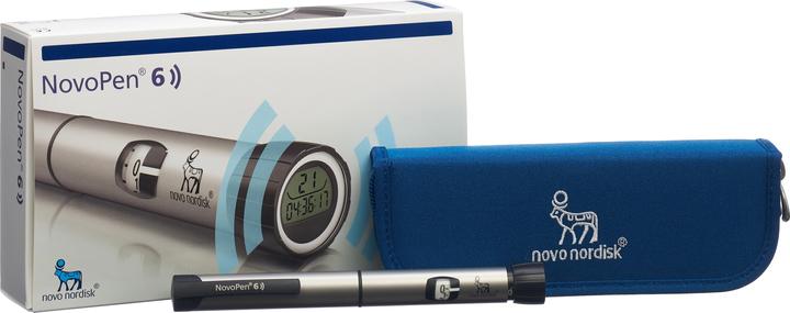 Produktbild Novo Nordisk NovoPen 6 (grau) (Insulinspritze)