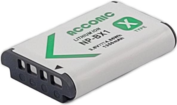 Image du produit Acconic Batterie f. Sony NP-BX1 Cyber-shot DSC HX300 DSC HX50V DSC RX1 DSC RX100 (Batterie de l'appareil photo)