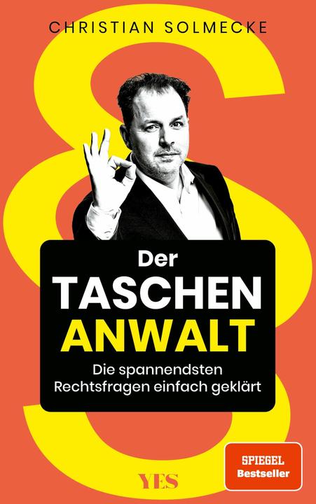 Actual product image Der Taschenanwalt (German, Christian Solmecke, Dirk Meissner, 2022)