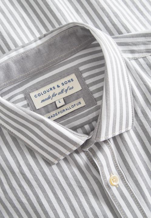 Produktbild Colours & Sons Langarmhemd Shirt Brushed Twill Stripes (XL)