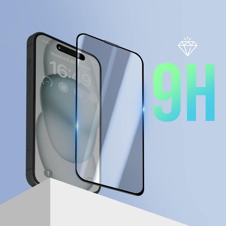 Immagine prodotto Avizar Pellicola protettiva in vetro 9H (1 Pezzo/i, Apple iPhone 15 Plus)