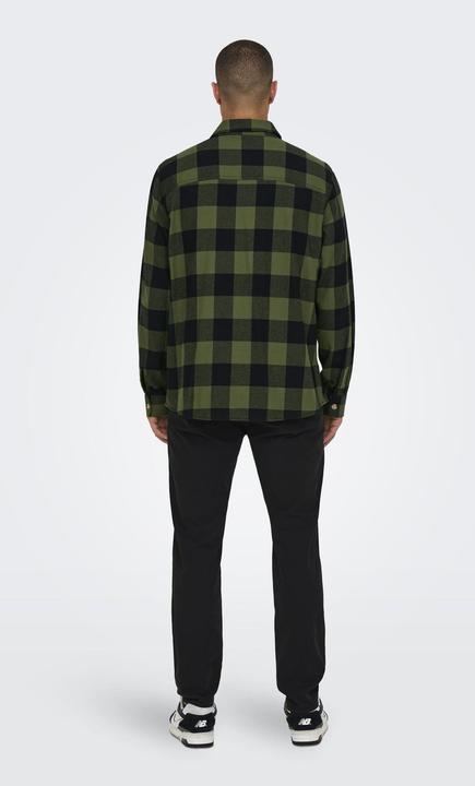 Image du produit Only & Sons Coupe normale Col de chemise Chemise (M)