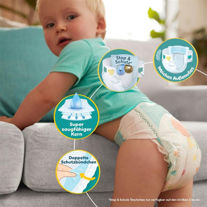Image du produit Pampers Baby-Dry Gr4 9-14kg Maxi Sparpack (Taille 4, 45 pièce(s))