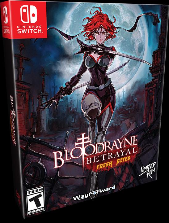 Produktbild Limited Run Bloodrayne Betrayal: Fresh Bites (Collector's Edition) () (Import) (Switch, Switch Lite, Switch OLED)