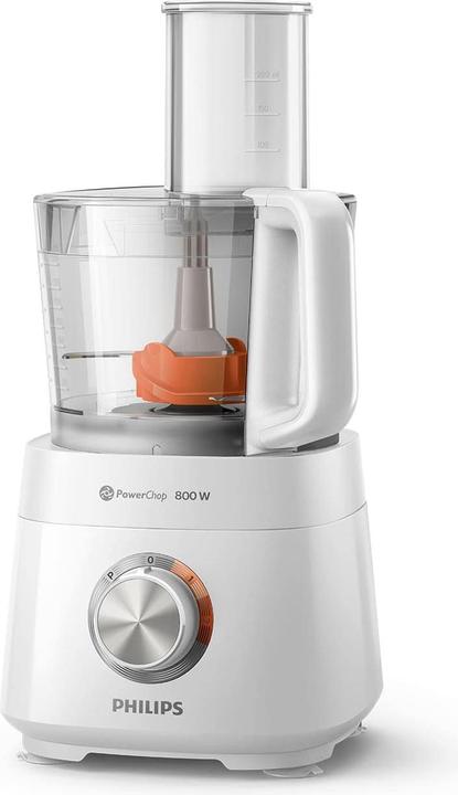 Produktbild Philips HR7510/00 Viva Collection Küchenmaschine, schwarz (1000 ml, 800 W)
